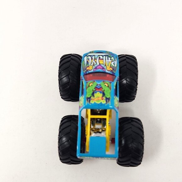 2020 Hot Wheels Monster Trucks RAIJYU Monster Truck 1:64 Demo Doubles (re8) - Picture 5 of 7